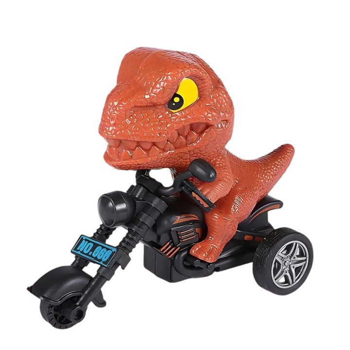 Moto Dinosaurio Jurassic Set De Juguete Niños X 4 Unidades