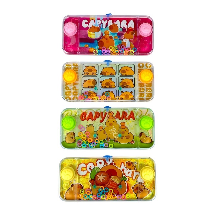 Juguete Anillos Diseño Atari De Agua De Capibara X 4 Unidad