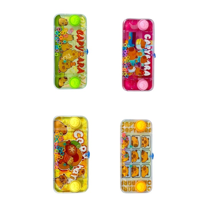 Juguete Anillos Diseño Atari De Agua De Capibara X 4 Unidad