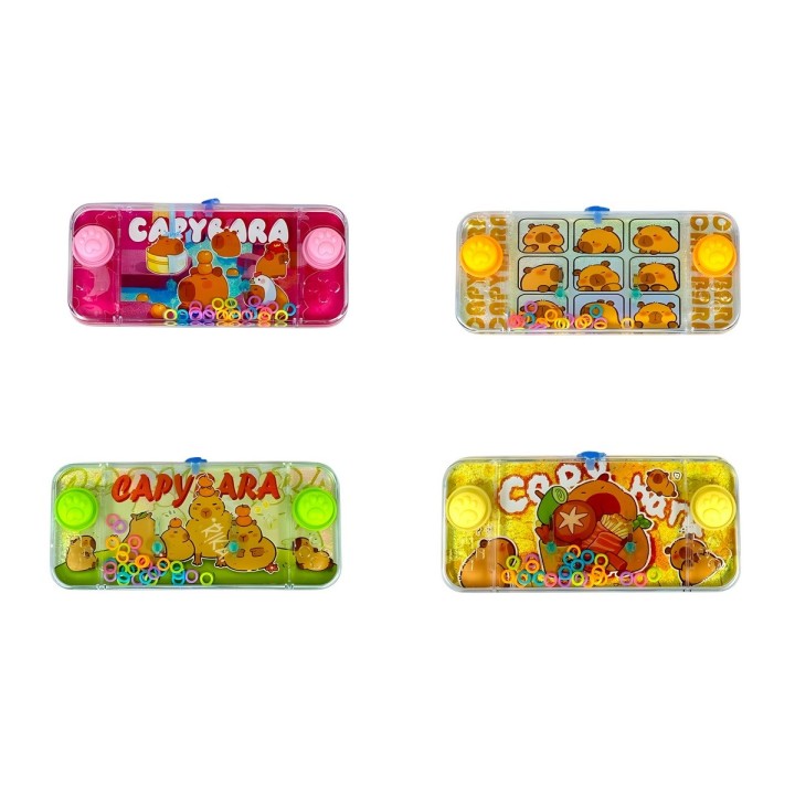 Juguete Anillos Diseño Atari De Agua De Capibara X 4 Unidad