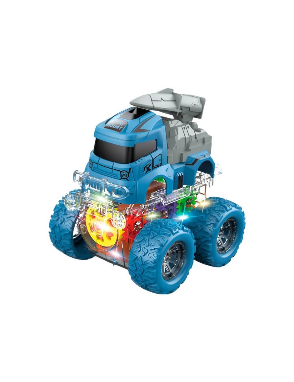 Carro Monster Militar Set De Juguete X 3 Unidades