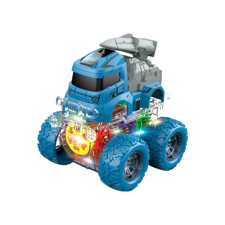 Carro Monster Militar Set De Juguete X 3 Unidades