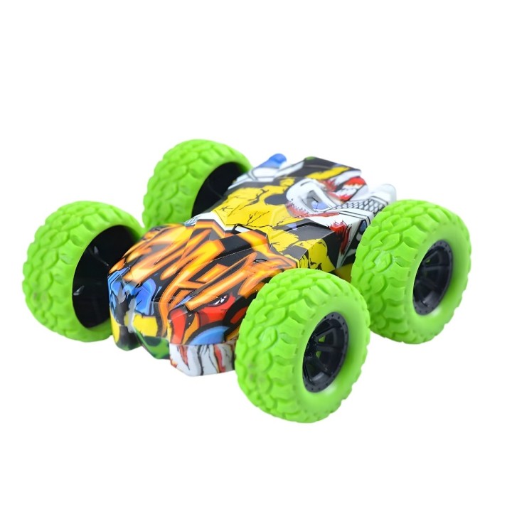 Carro Monster Grafiti Set De Juguete Niños X 4 Unidades