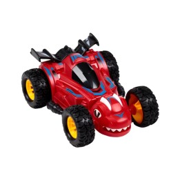 Carro Monster Dinosaurio Arrastre 360 Grados Juguete X 2 Un