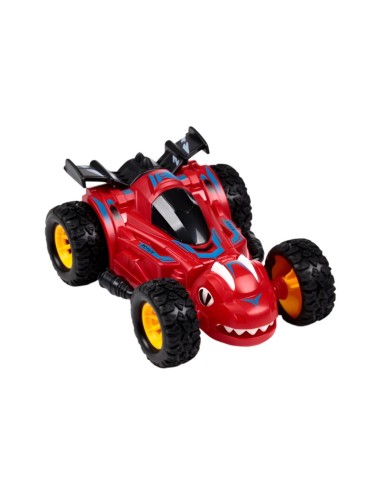 Carro Monster Dinosaurio Arrastre 360 Grados Juguete X 2 Un