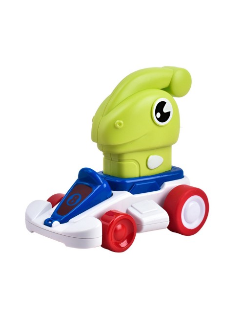 Carro Dinosaurio Kart De Impulso Set De Juguete X 3 Unidades