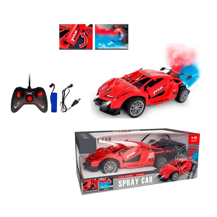 Carro Control Remoto Recargable Speed Juguete + Baterias