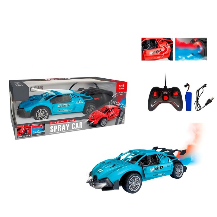 Carro Control Remoto Recargable Speed Juguete + Baterias