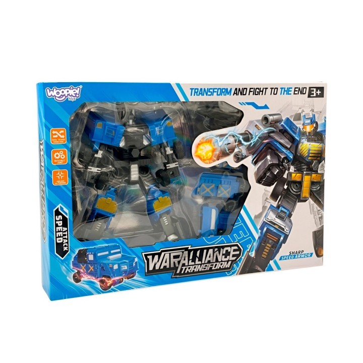 Figura Robot Transformable Juguete Coleccionable +accesorios | Dayoshop