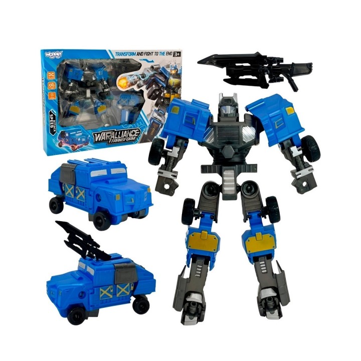 Figura Robot Transformable Juguete Coleccionable +accesorios | Dayoshop