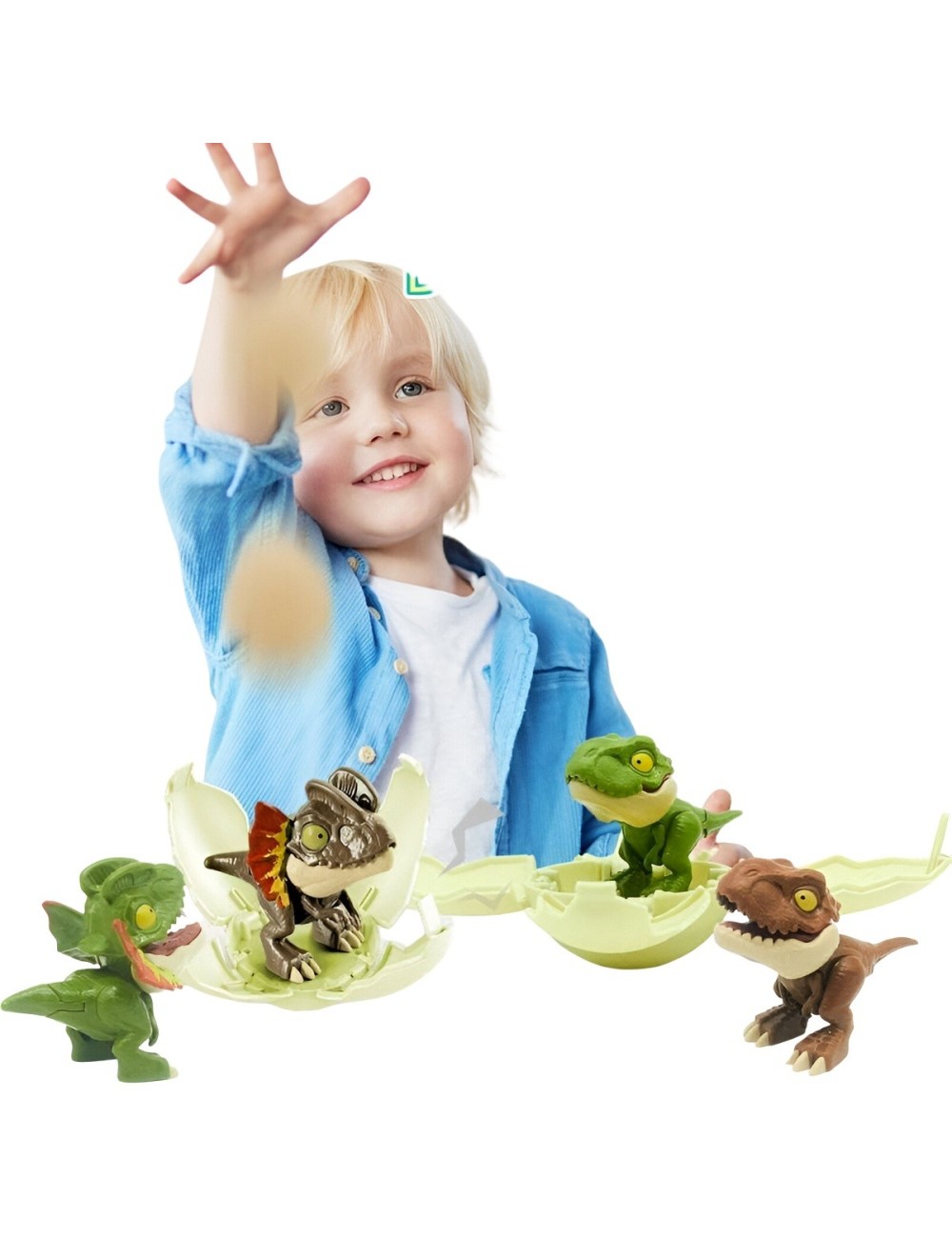 Dinosaurio Rex Jurassic Huevo Sorpresa Regalo Juguete X 3 Un