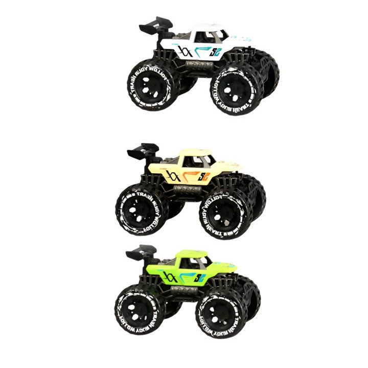 Camioneta Carro Racing Juguete Didactico X 3 Unidades