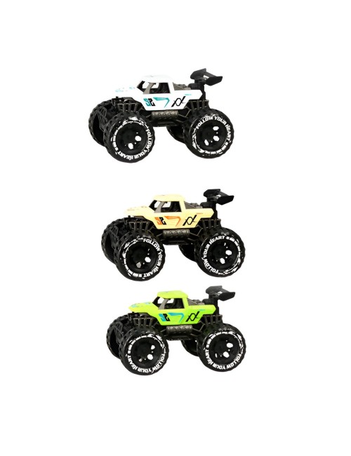 Camioneta Carro Racing Juguete Didactico X 3 Unidades