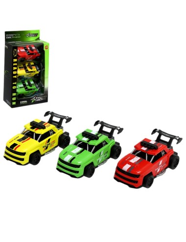 Camion Carro Racing Buggy Juguete Didactico X 3 Unidades
