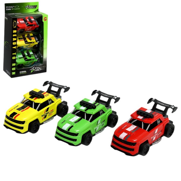 Camion Carro Racing Buggy Juguete Didactico X 3 Unidades