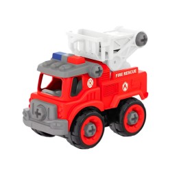 Camion Carro Bomberos Armable Juguete Didactico X 3 Unidades