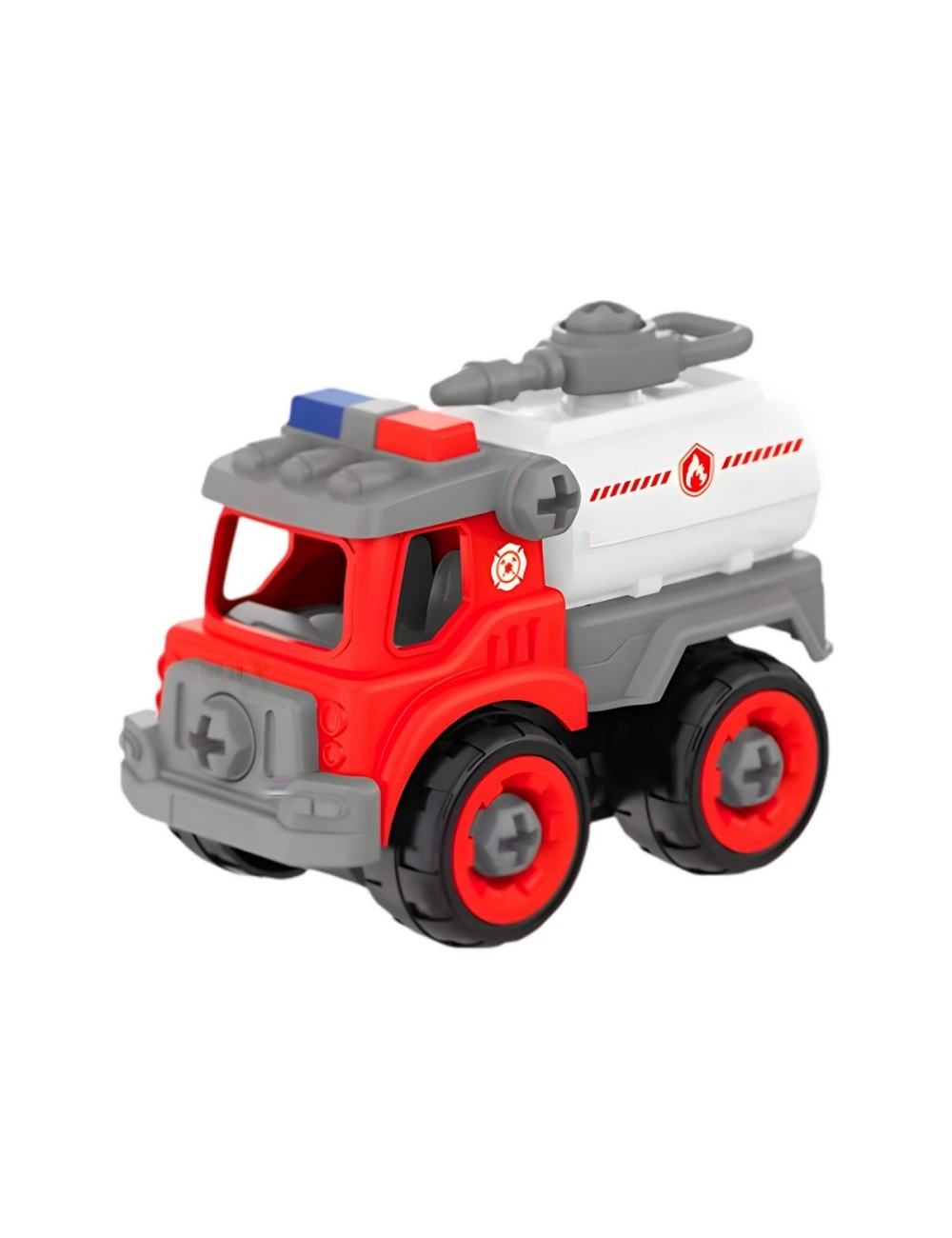 Camion Carro Bomberos Armable Juguete Didactico X 3 Unidades