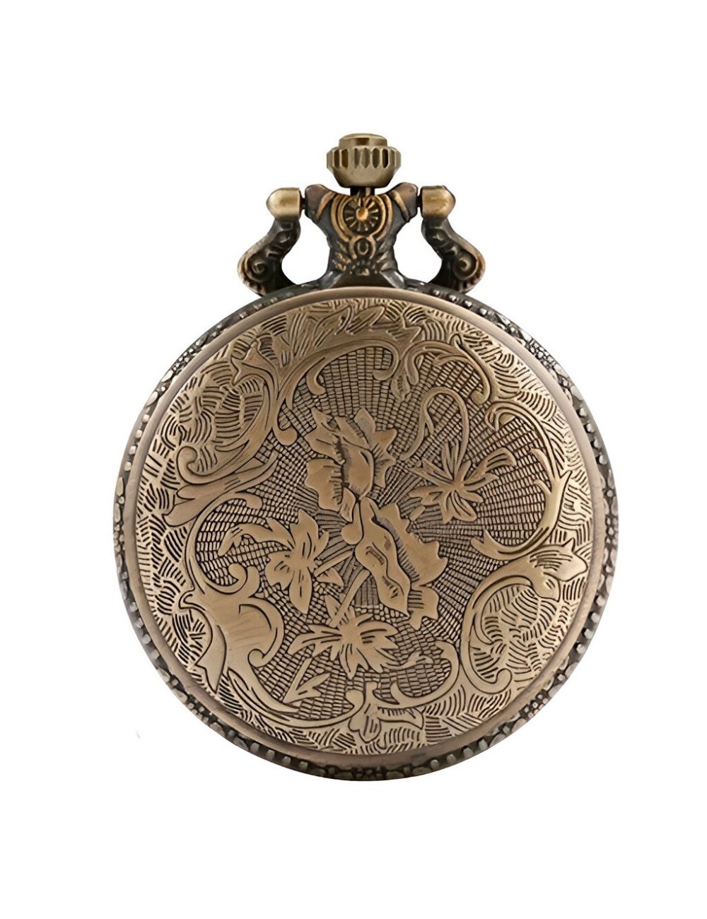 Reloj Bolsillo Vintage Tren Ferrocarril Expreso + Estuche