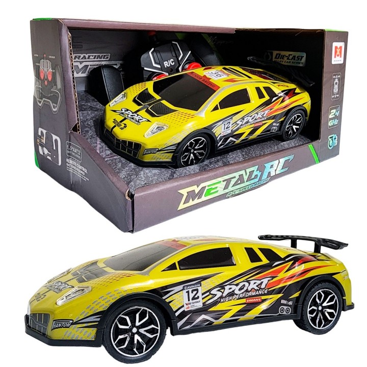 Carro Deportivo Metalico Control Remoto Juguete Interactivo