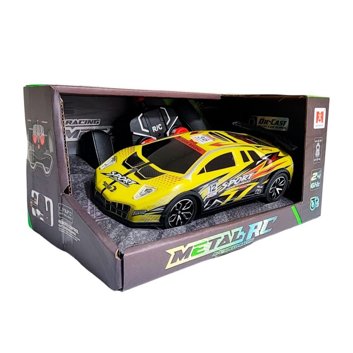 Carro Deportivo Metalico Control Remoto Juguete Interactivo