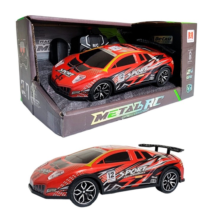 Carro Deportivo Metalico Control Remoto Juguete Interactivo