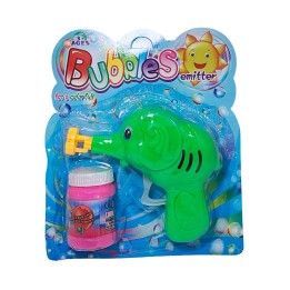 Pistola Burbujera Elefante Con Liquido Burbujero Juguete