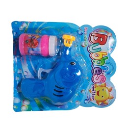 Pistola Burbujera Elefante Con Liquido Burbujero Juguete