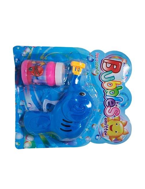 Pistola Burbujera Elefante Con Liquido Burbujero Juguete