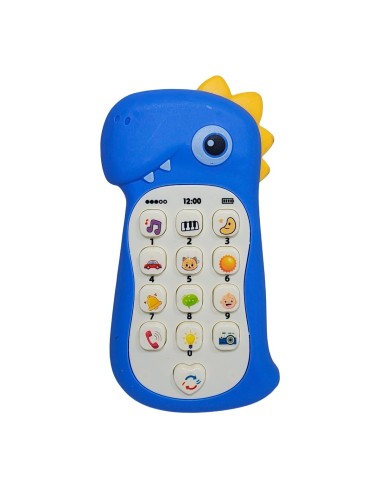 Telefono Dinosaurio Juguete Interactivo Niños + Baterias
