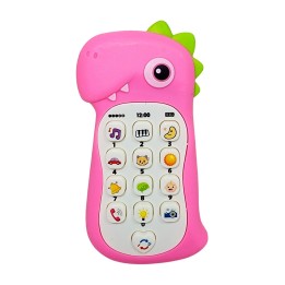 Telefono Dinosaurio Juguete Interactivo Niños + Baterias