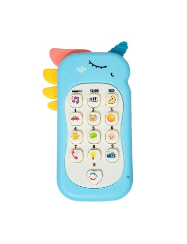 Telefono Unicornio Pony Juguete Interactivo Niños + Baterias