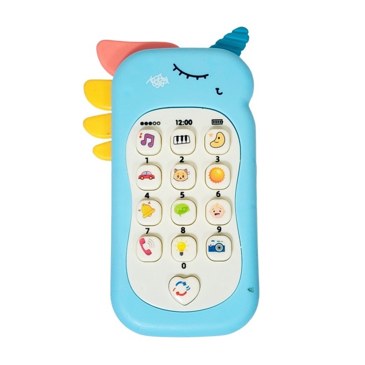 Telefono Unicornio Pony Juguete Interactivo Niños + Baterias