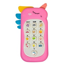 Telefono Unicornio Pony Juguete Interactivo Niños + Baterias