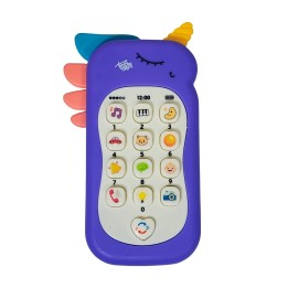 Telefono Unicornio Pony Juguete Interactivo Niños + Baterias