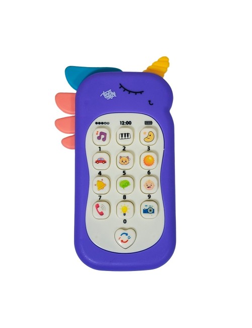Telefono Unicornio Pony Juguete Interactivo Niños + Baterias