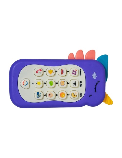 Telefono Unicornio Pony Juguete Interactivo Niños + Baterias