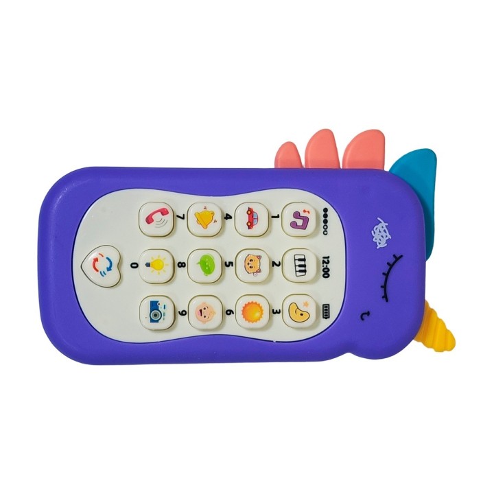Telefono Unicornio Pony Juguete Interactivo Niños + Baterias