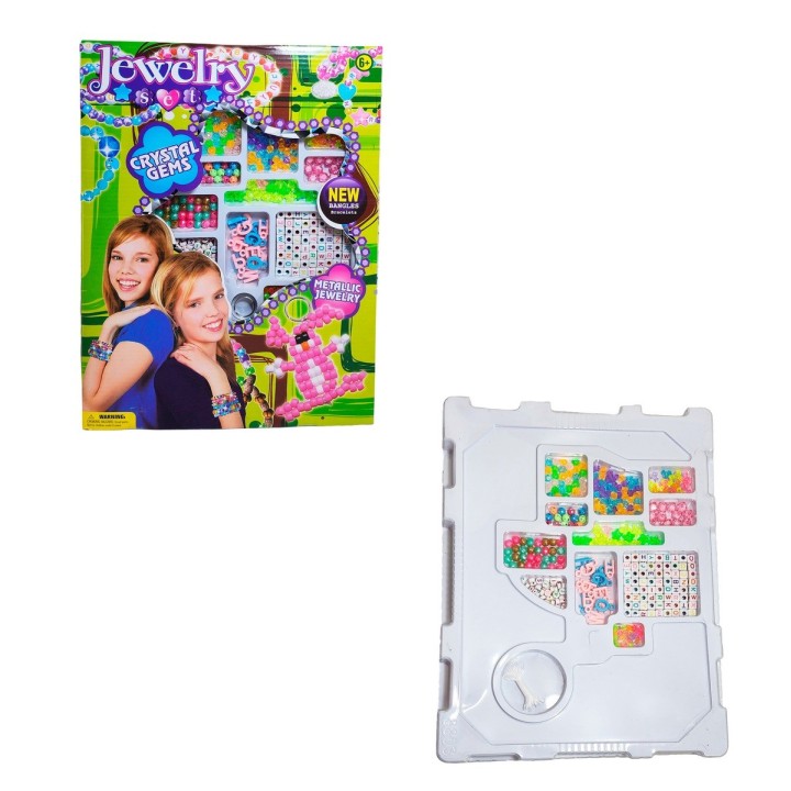 Set Kit Para Hacer Pulseras Pedreria Jewerly Juguete | Dayoshop