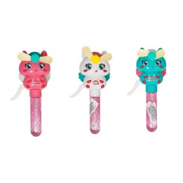 Burbujero Unicornio Pony Ventilador Portatil Set X 3 Unidade