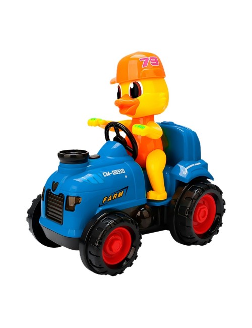Pato Robot Tractor Movimiento Juguete Interactivo + Baterias