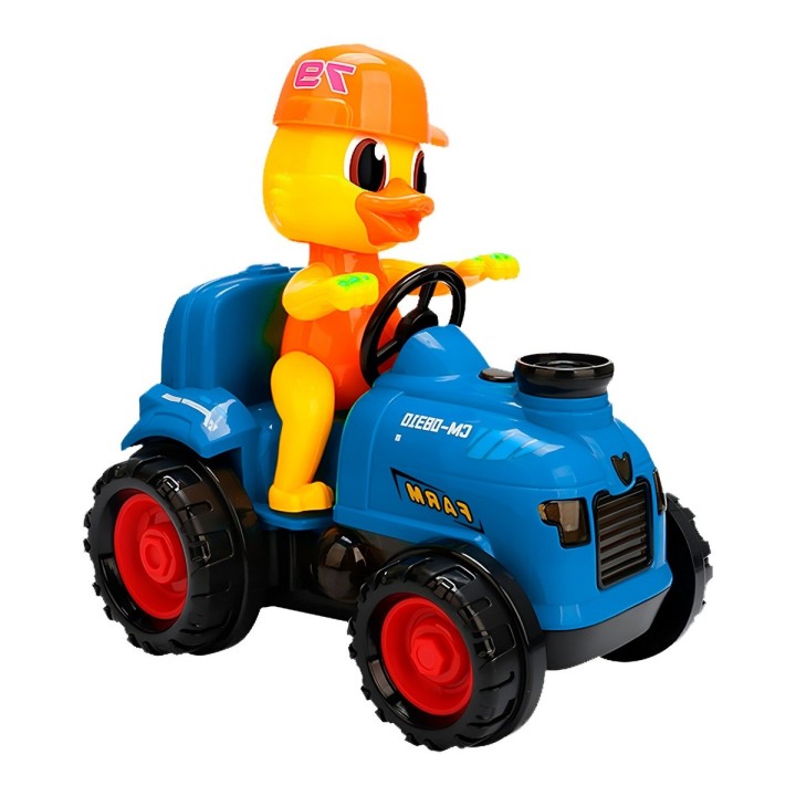 Pato Robot Tractor Movimiento Juguete Interactivo + Baterias