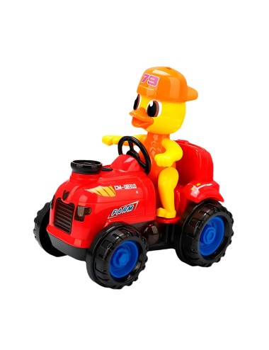 Pato Robot Tractor Movimiento Juguete Interactivo + Baterias