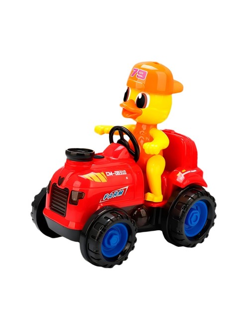 Pato Robot Tractor Movimiento Juguete Interactivo + Baterias