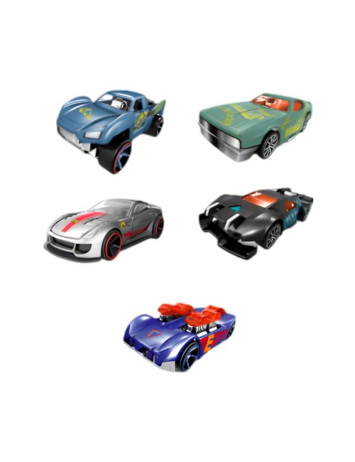 Carro Coleccionable Deportivo De Carrera Metalico X 5 Unidad