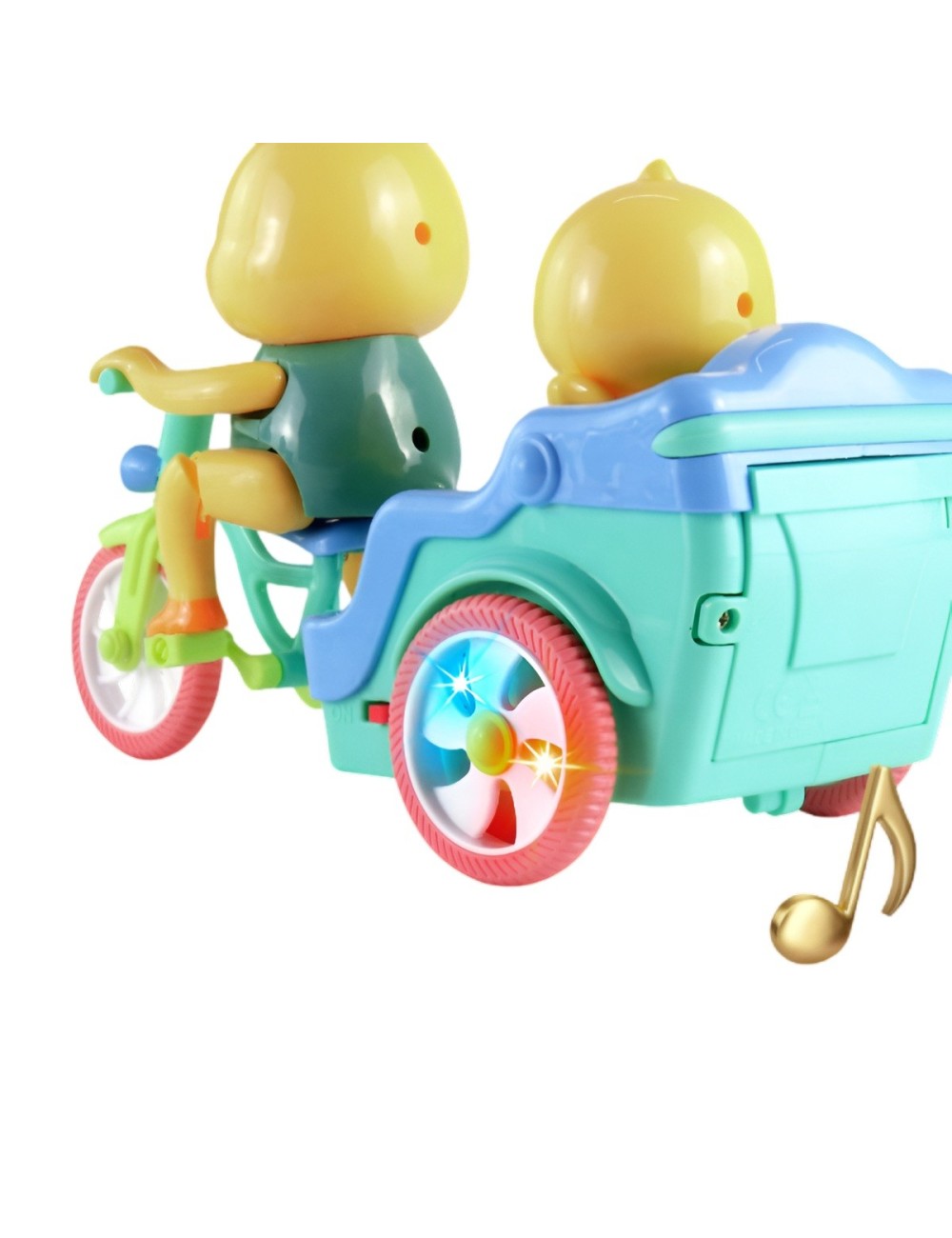 Pato Robot Juguete Bicicleta Triciclo Interactivo + Baterias