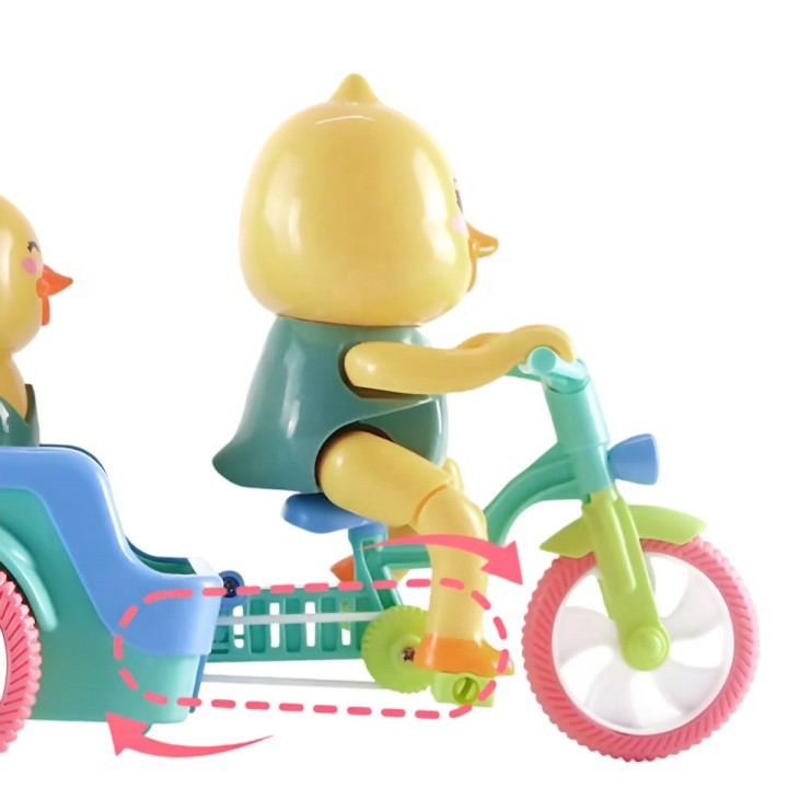 Pato Robot Juguete Bicicleta Triciclo Interactivo + Baterias