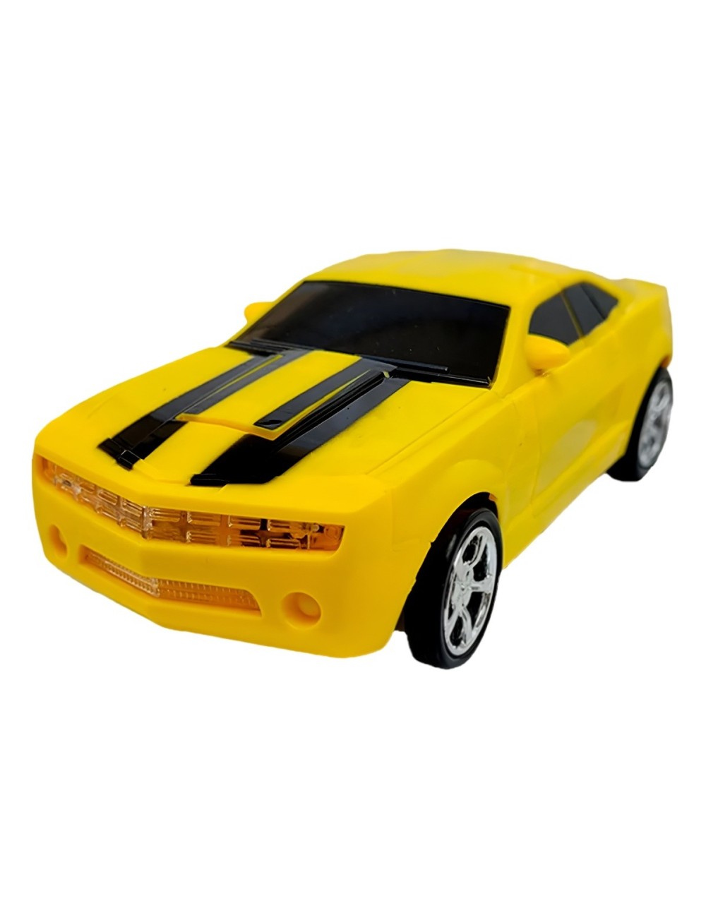 Carro Deportivo Transformers Robot Juguete Luces + Baterias