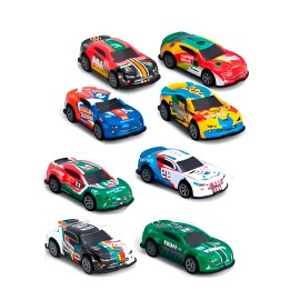 Carro Deportivo Racing Gt Speed De Cuerda X 8 Unidades