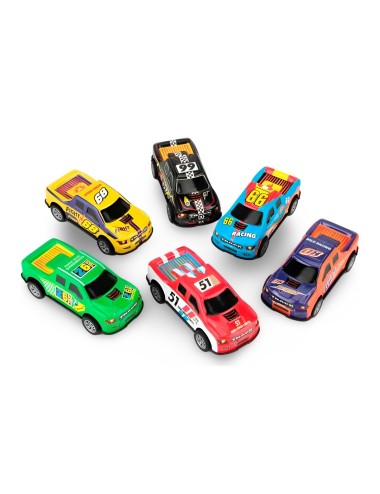 Carro Camioneta Deportivo Speed De Cuerda X 12 Unidades