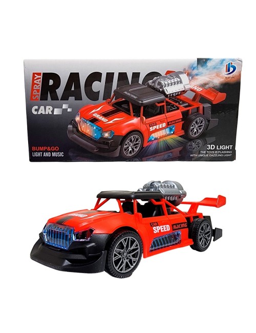 Carro Camioneta Deportiva Luces Sonido Movimiento + Bateria